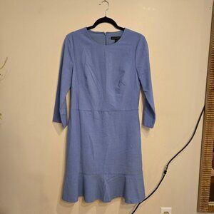 Banana Republic size 8 tall blue work dress